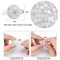 100 Pieces LED Balloon Lights, LED Mini Round Ball Balloon Light Waterproof LED Mini Party Light Miniature Light Bulbs for Lantern Balloons Lights Birthdays Party Wedding Decoration-Cool White